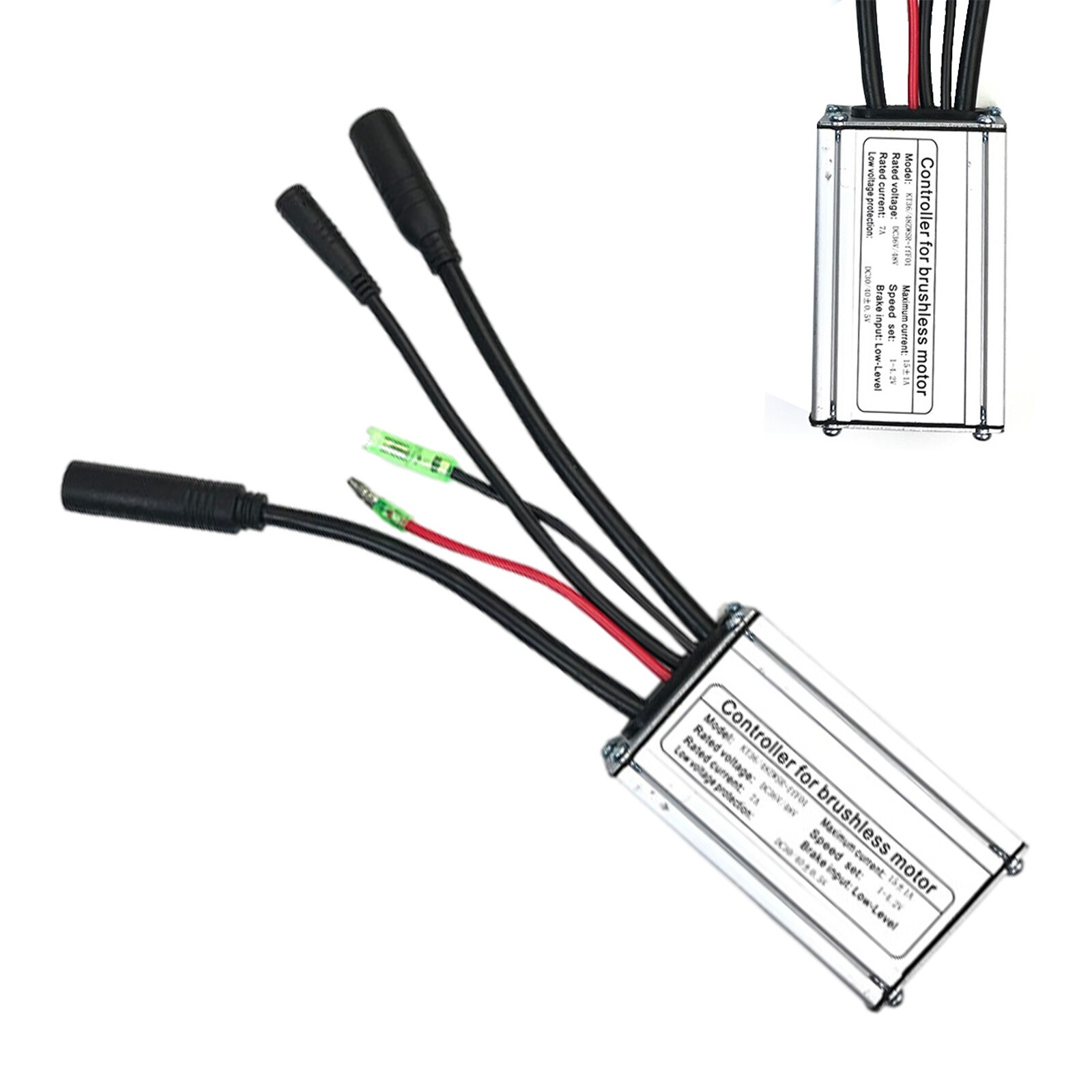New 36V 48V 15A Waterproof Controller For E-bike Brushless Bicycle 1PCRn