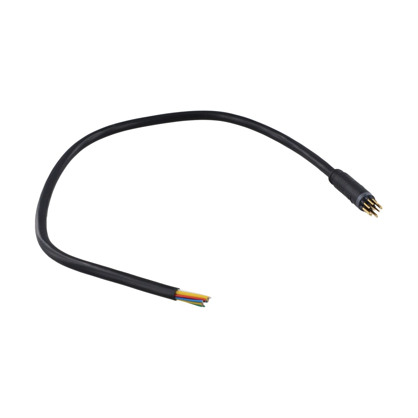 Ebike Motor Cable Black Pvc Material Compatible With 250W-1000W Motors