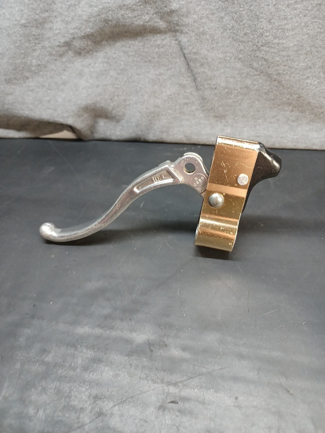 Dia-Compe 22.2mm B0385 Left Brake Lever Copper/Gold Old School BMX MTB 4 Finger