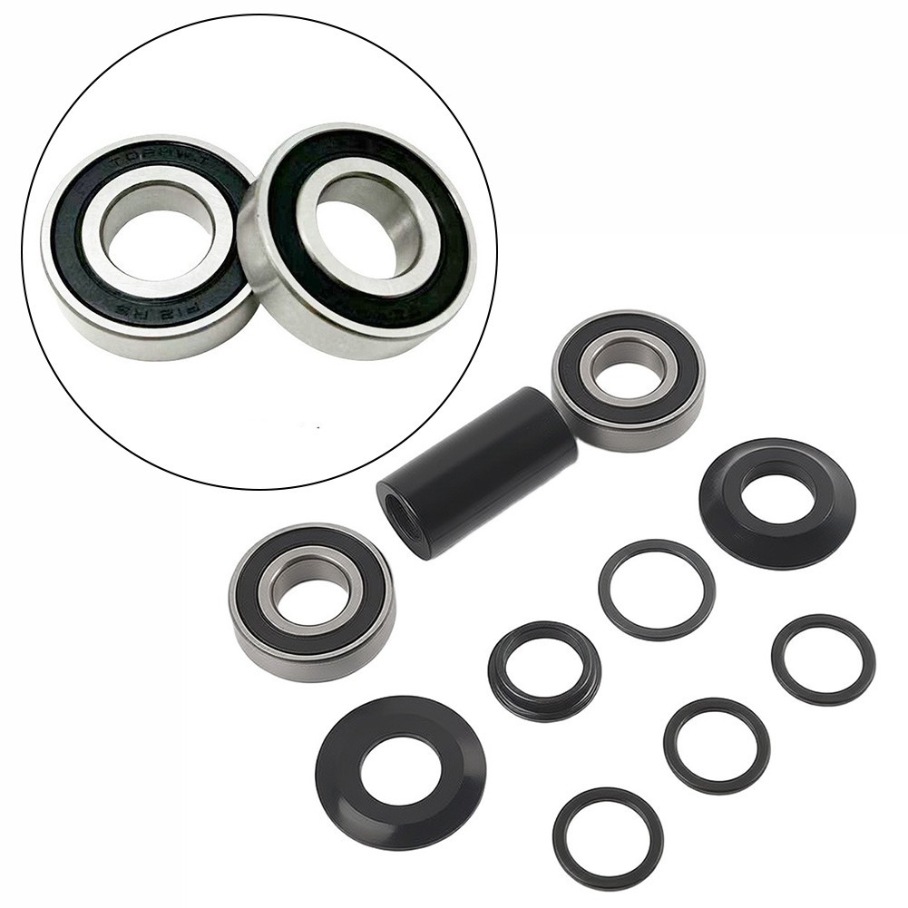 For 19mm Bottom Bracket Bearing Kit Featuring Tapered Washer and Steel Tube