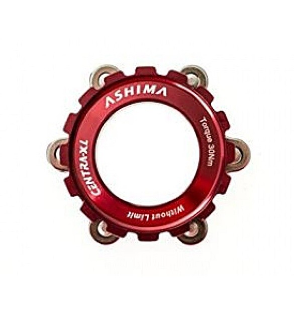 ASHIMA 15mm 20 mm Center Lock Adapter 6 Bolt Rotor RED BLACK shimano DT Swiss