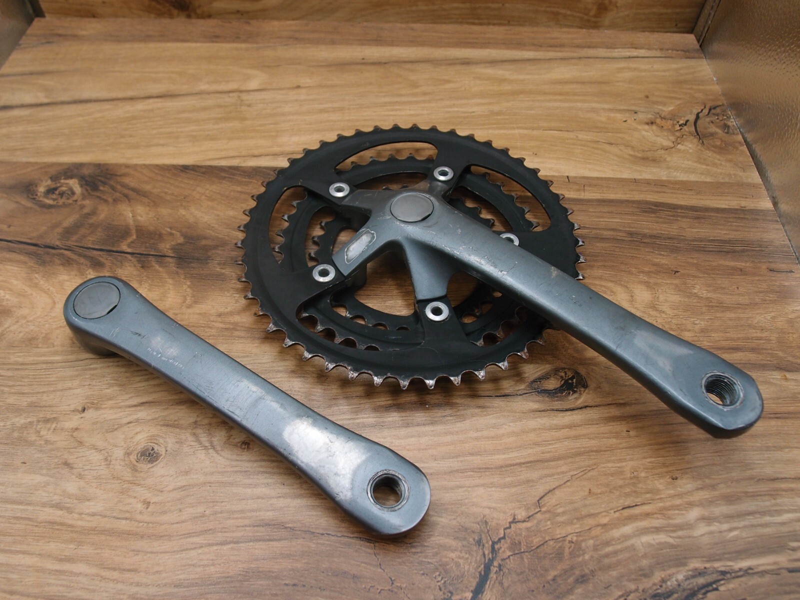 1989 MTB crankset Suntour XC VIA Japan 28/38/48 T 175 mm