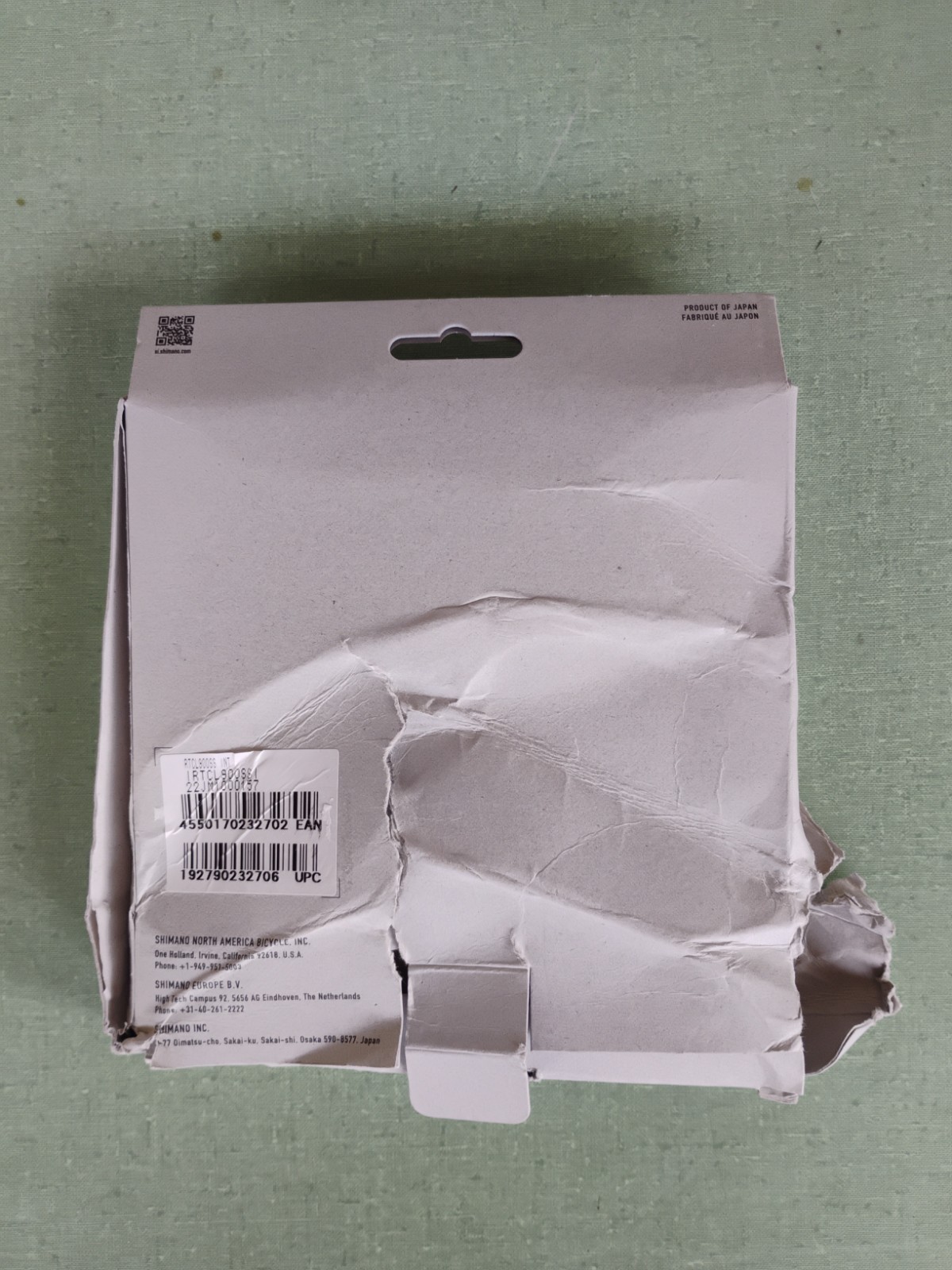 Shimano Ultegra RT CL900 SS Ice-Tech Disc Brake Rotor 140mm Damaged Box