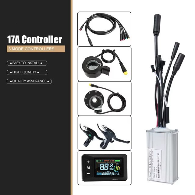 E-bike Electric Bicycle Controller 12V/24V/36V/48V/60V/72V 17A/26A/30A 250-1000W