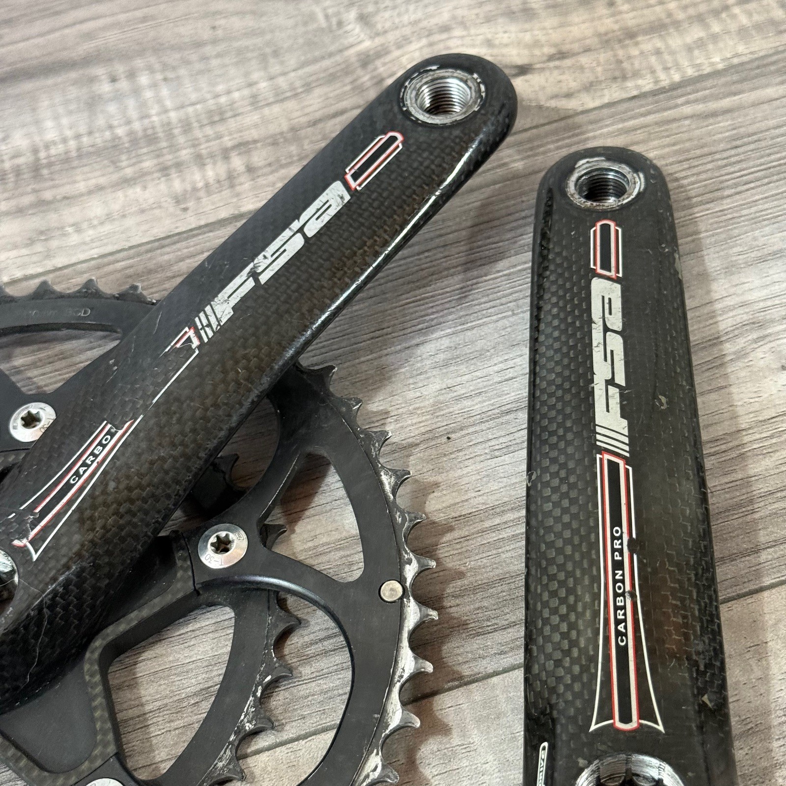 FSA Carbon Pro Road Crankset 110BCD / 172.5 ISIS Drive 50 34 Double