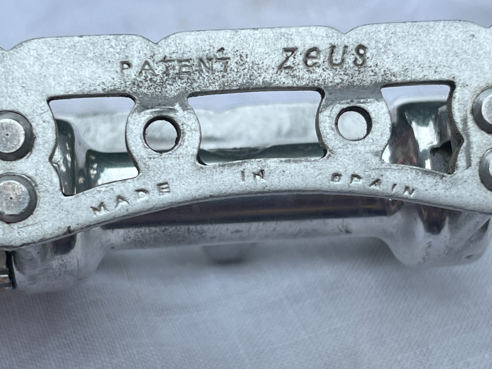 Zeus Gran Sport quill road pedals 9/16″ silver alloy vintage retro l’eroica bike