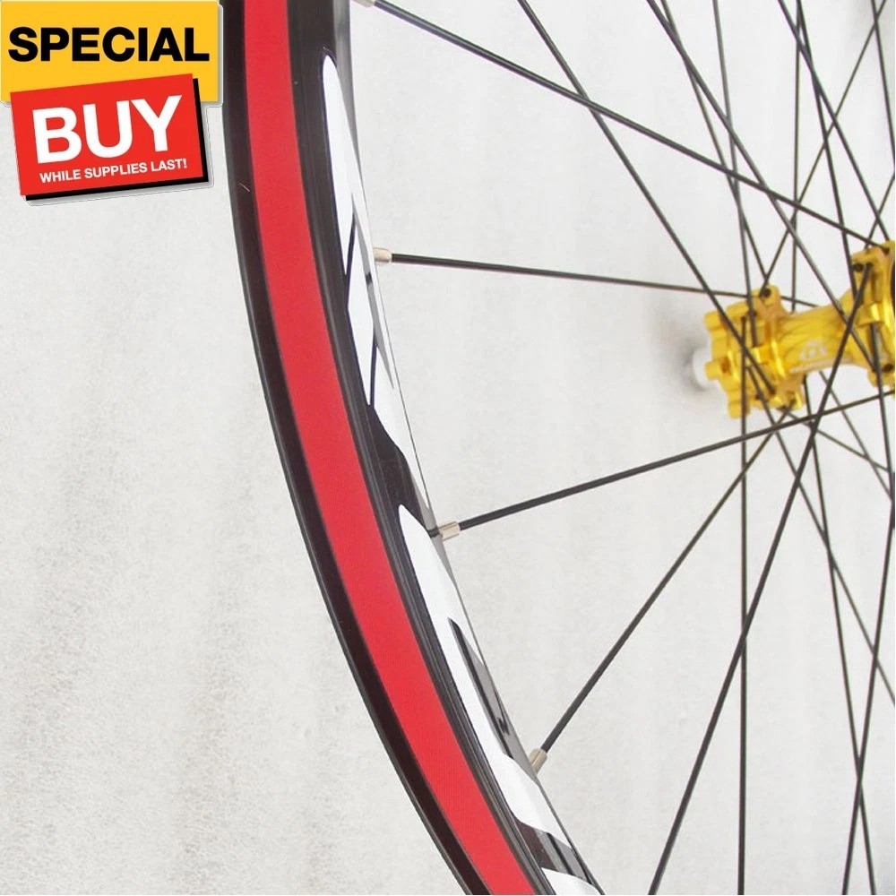4 Pack Bicycle Rim Strip Rim Tape (26Inch x 20mm)