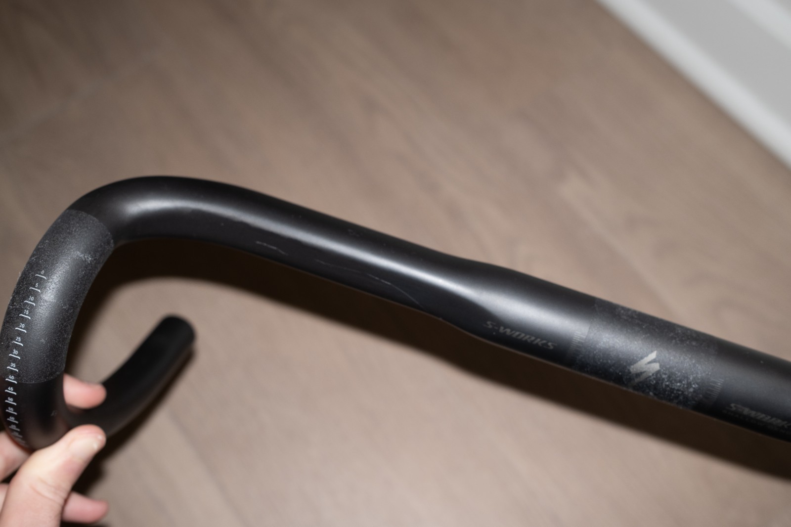 Specialized S-Works Carbon Short & Shallow, 125mm Drop, 75mm Reach, 440mm Width