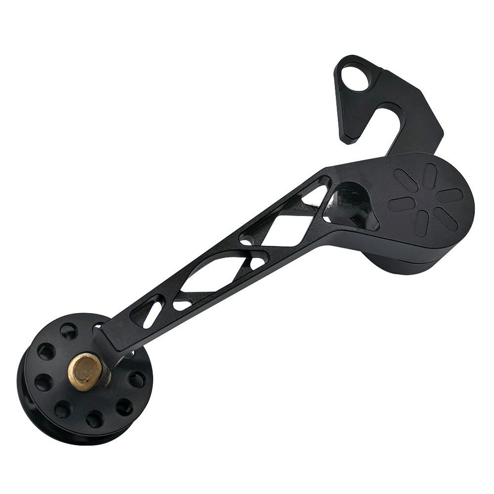 Black or Silver Aluminum Chain Tensioner for Brompton PLine 5/6/7 Speed