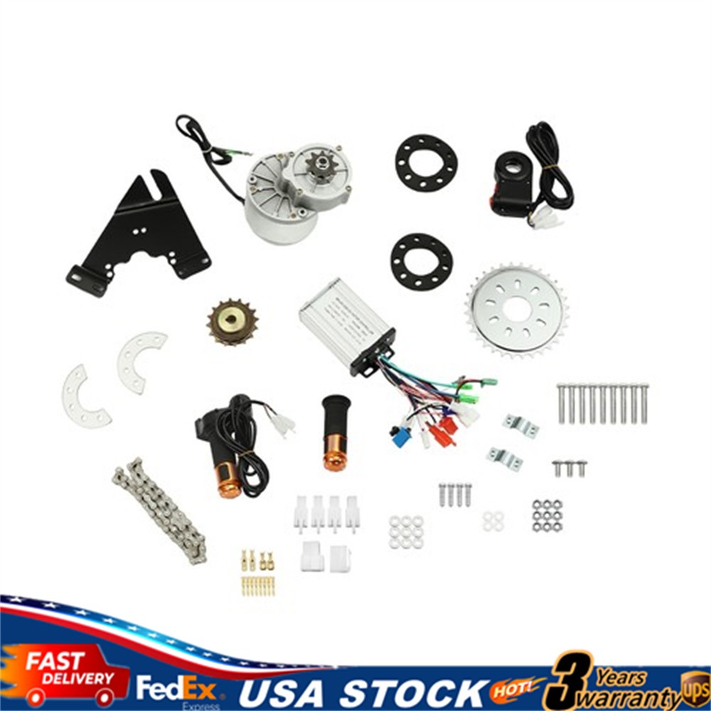 250W 24V Electric Bicycle Brushless Motor Kit Digital E-Bike Conversion Set