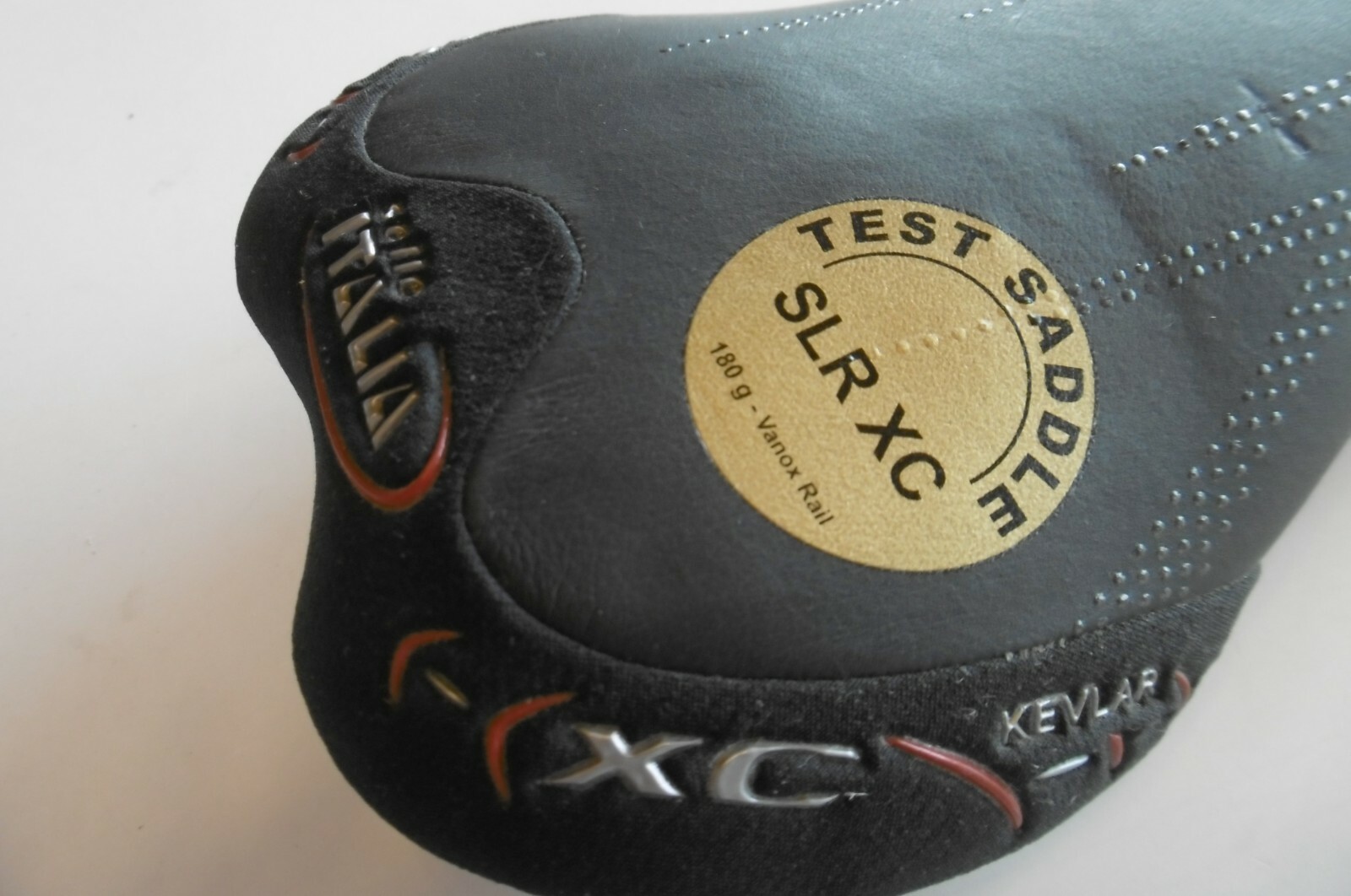 Selle Italia SLR XC Test Saddle Vanox Tube Black 180g NOS