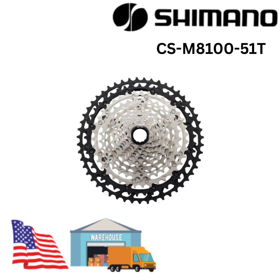 SHIMANO XT CS-M8100 12-Speed Cassette MTB Micro Spline Cassette 10-51T
