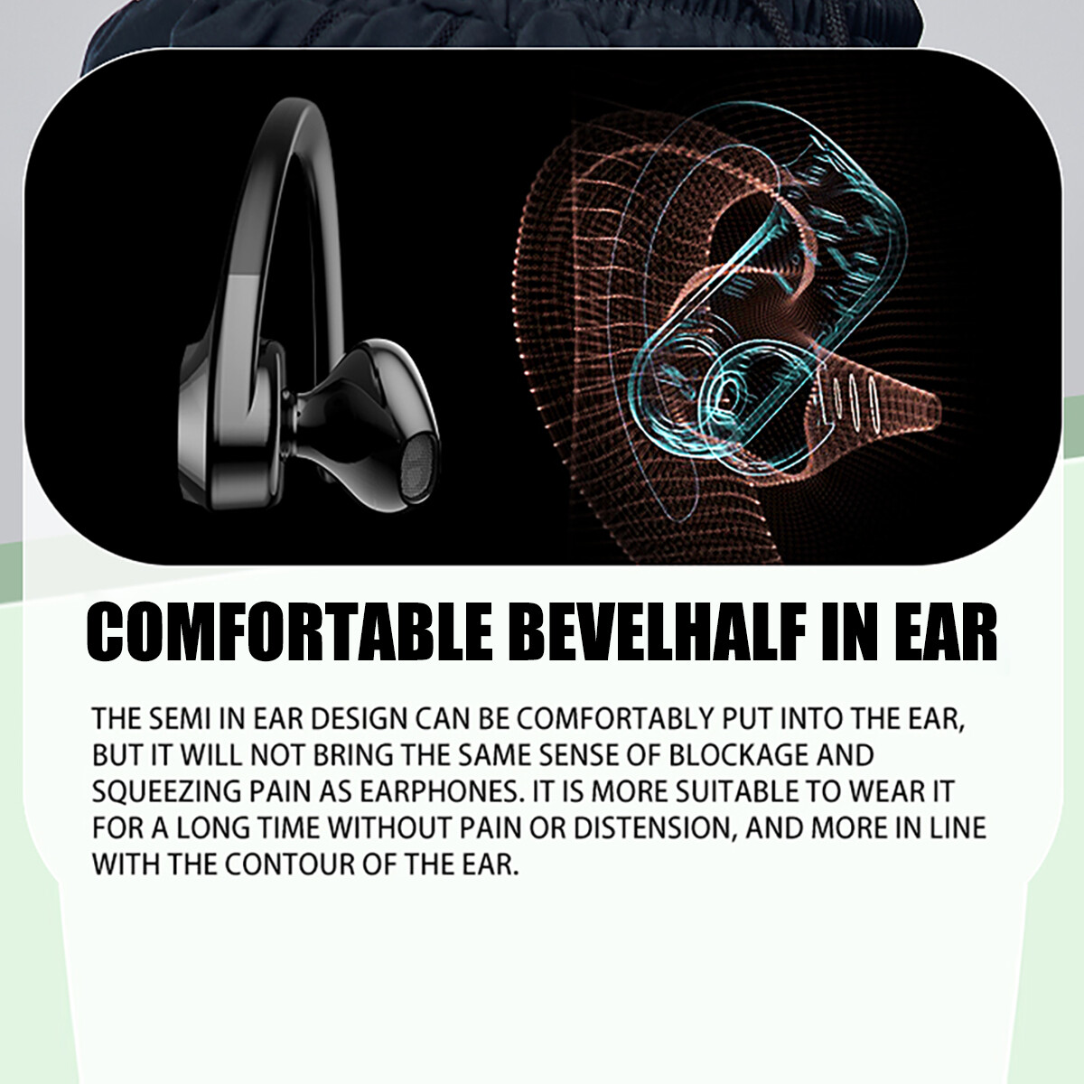Wireless Bluetooth 5.0 Headset TWS Earphones Earbuds Stereo Headphones Ear Hook