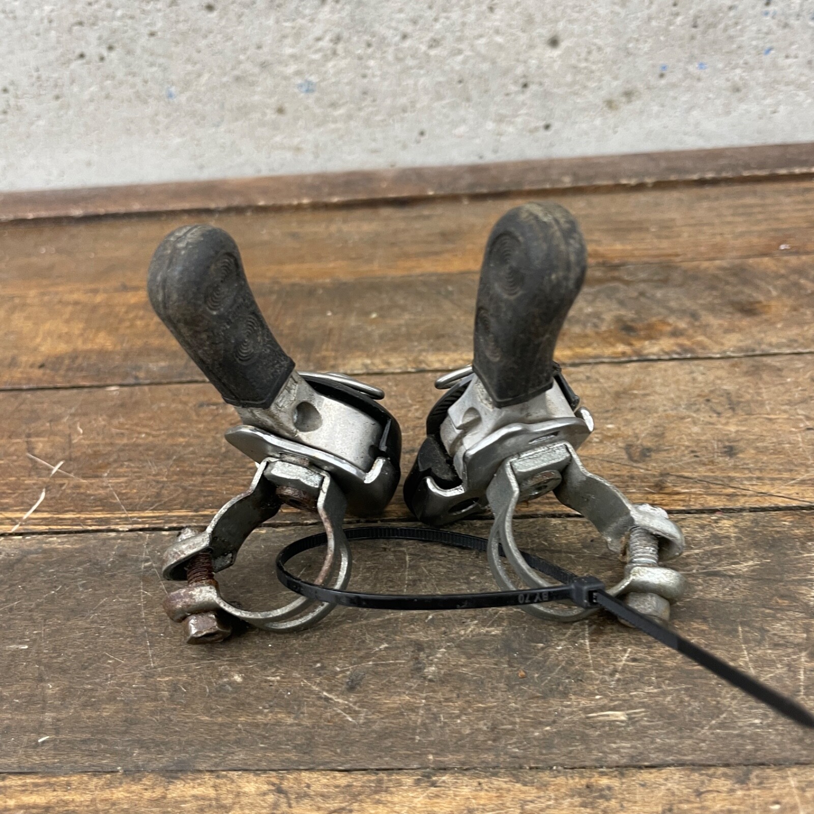 Vintage Shimano EM Thumb Shifters Left Lot 80s MTB Mountain Bike Friction Shift