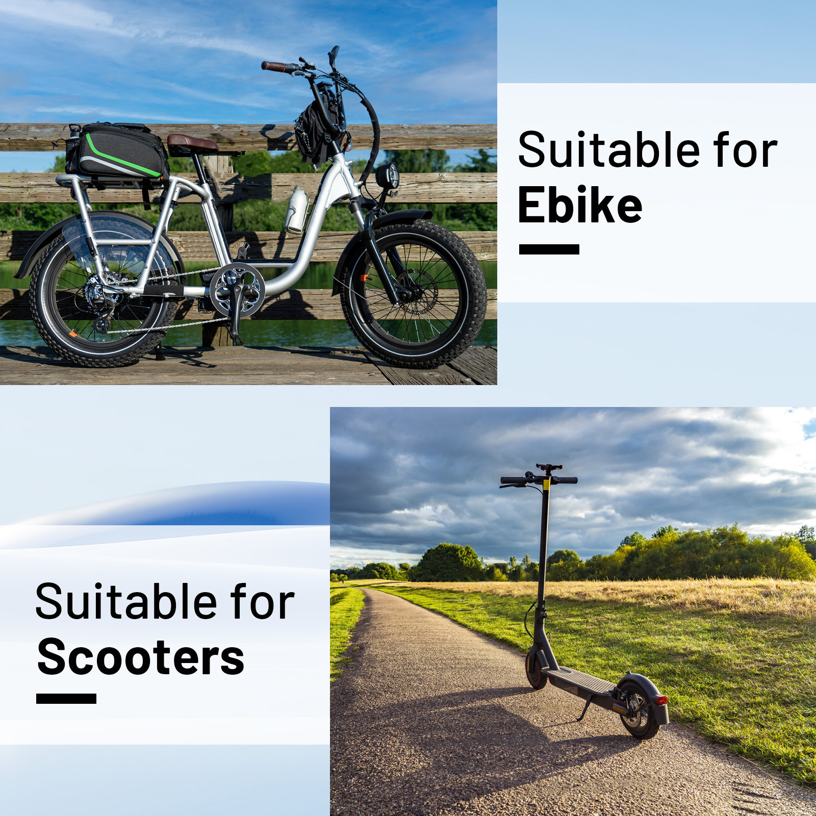 Ebike Lithium Battery 48V 8Ah Electric Bike Bicycle Battery with 30A BMS 1500W