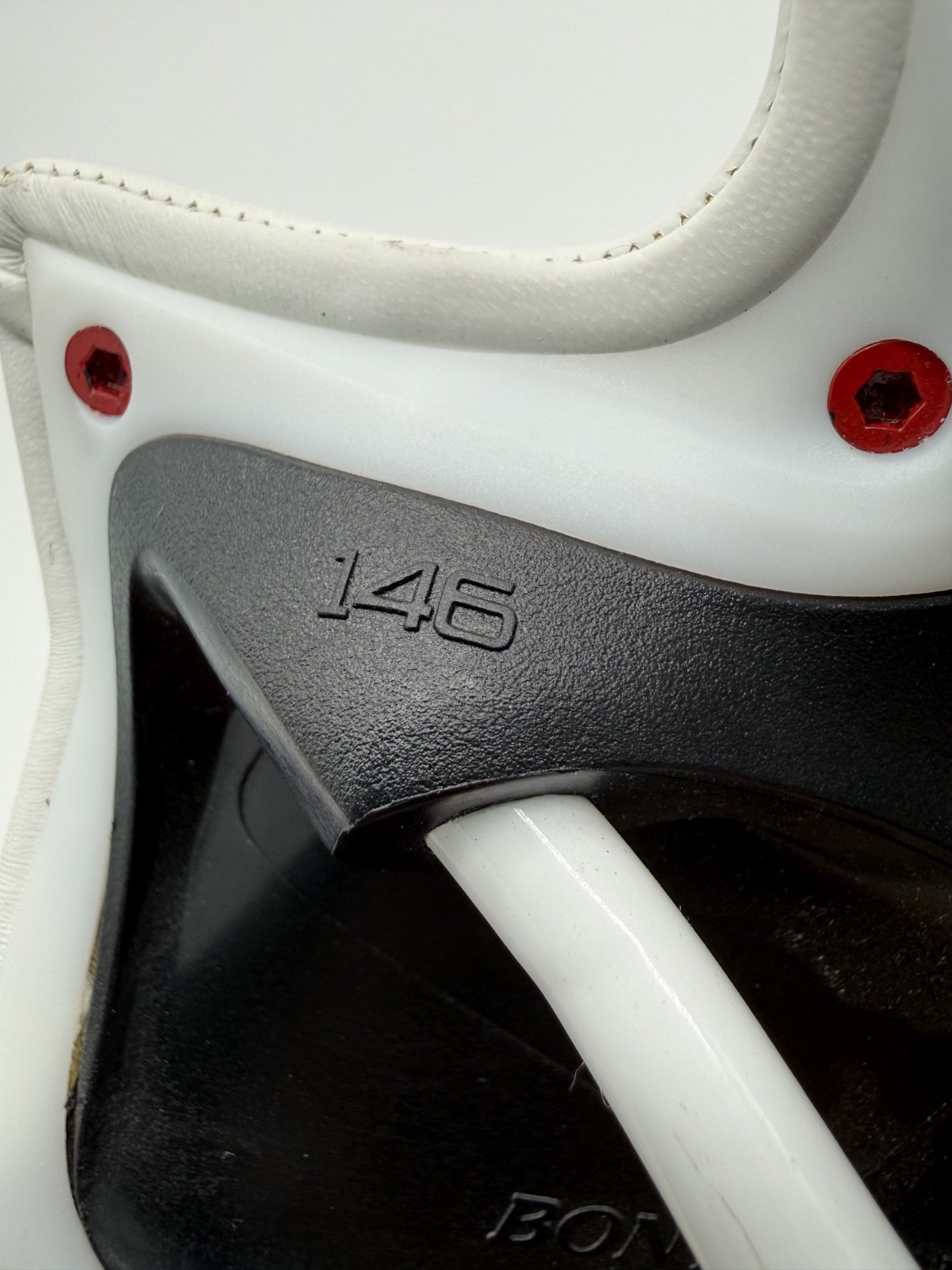 Bontrager RL 145 Seat Or Saddle Black White Red Fiber Reinforced