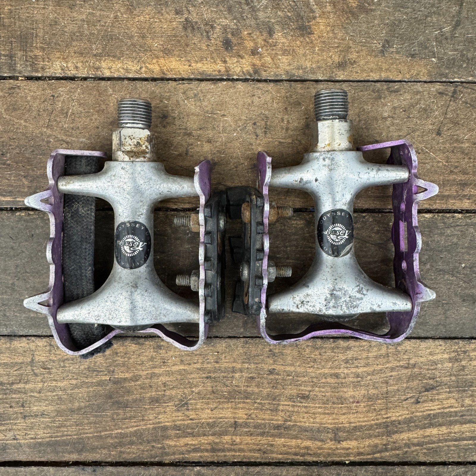 Vintage Odyssey Svelte Compe Pedals Purple MTB 1990s 90s Bike MTB 3D Violet