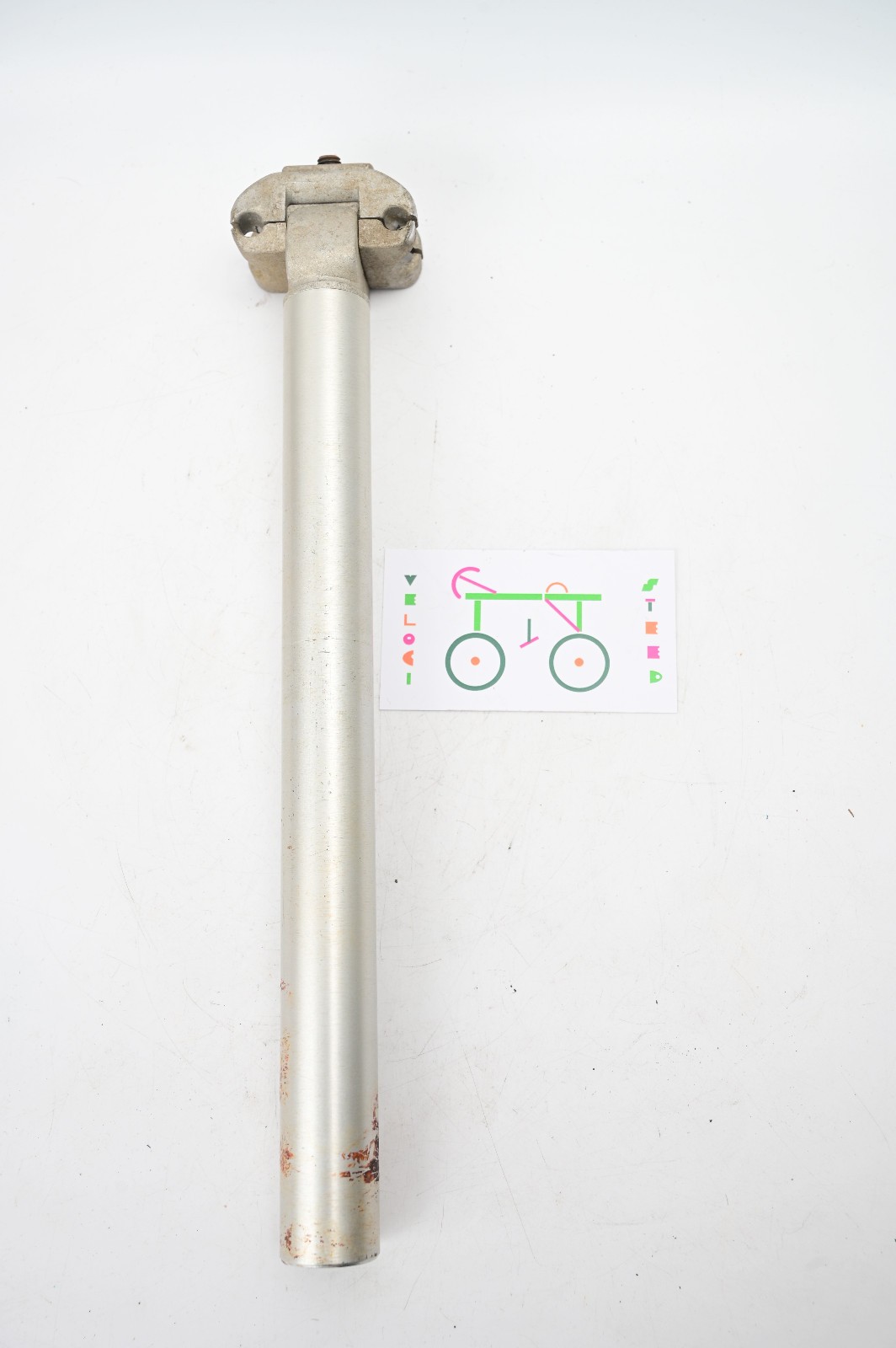 Vintage Strong Seatpost 26.4mm Silver 300mm Mountain Road Bike 88 MTB