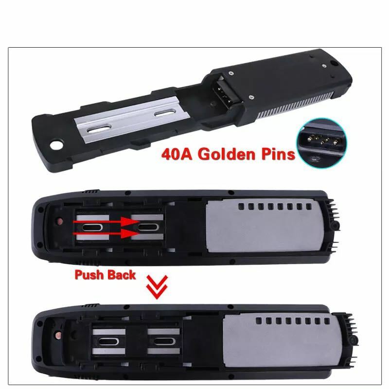 52V Li-ion Battery Hailong3 G80 Case Box Electric Bike Ebike Kit USB No Cells