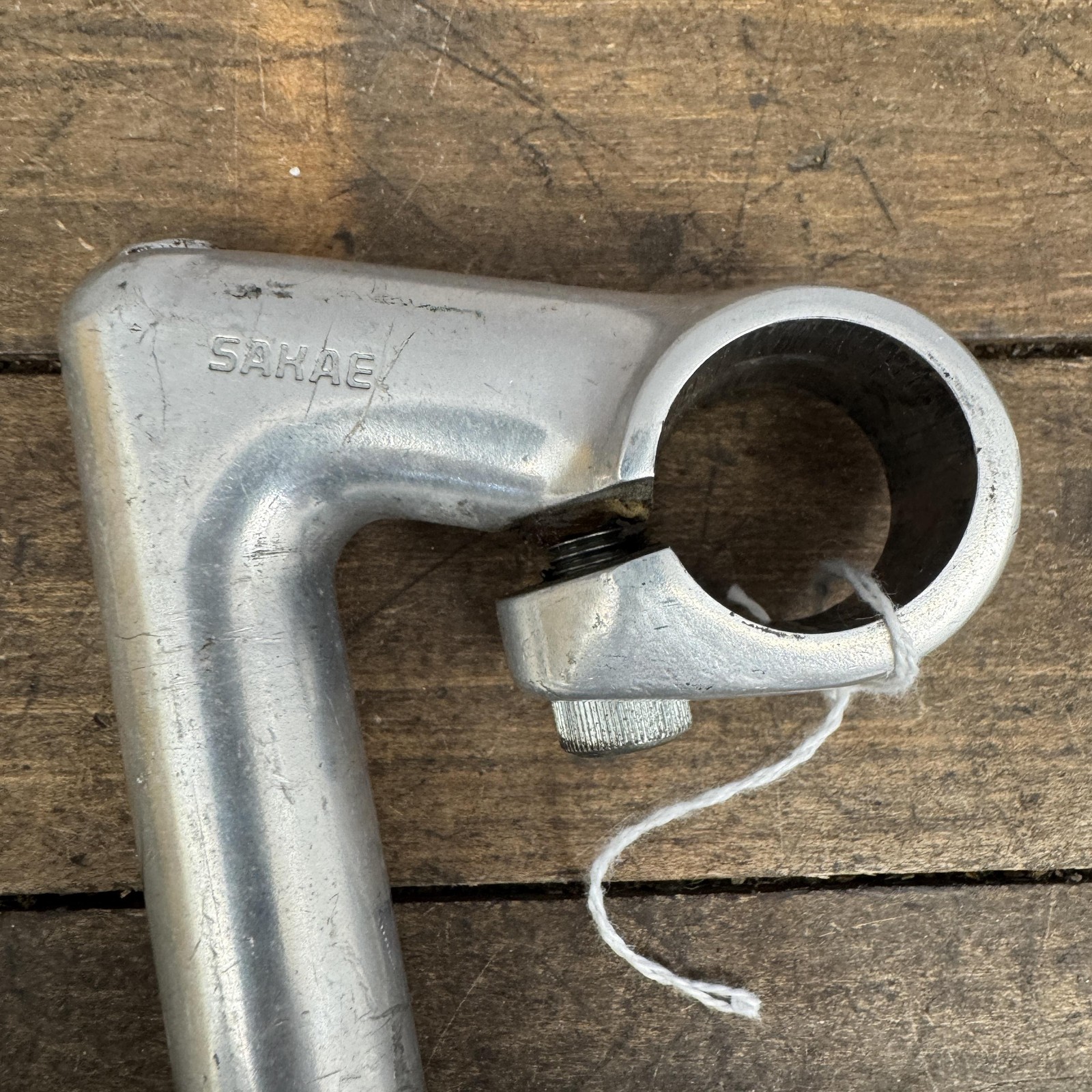 Vintage Sakae SR Quill Stem 60mm Silver Alloy 25.4 Clamp Taiwan Road MTB Bike