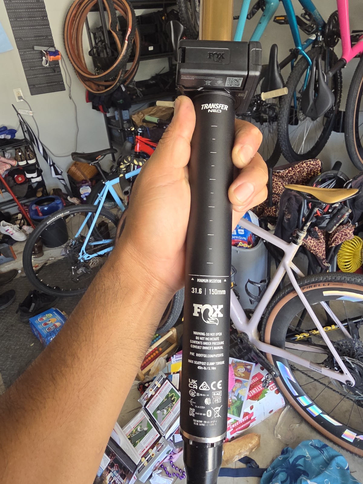 Fox KASHIMA AXS 31.6 150 MM TRAVEL