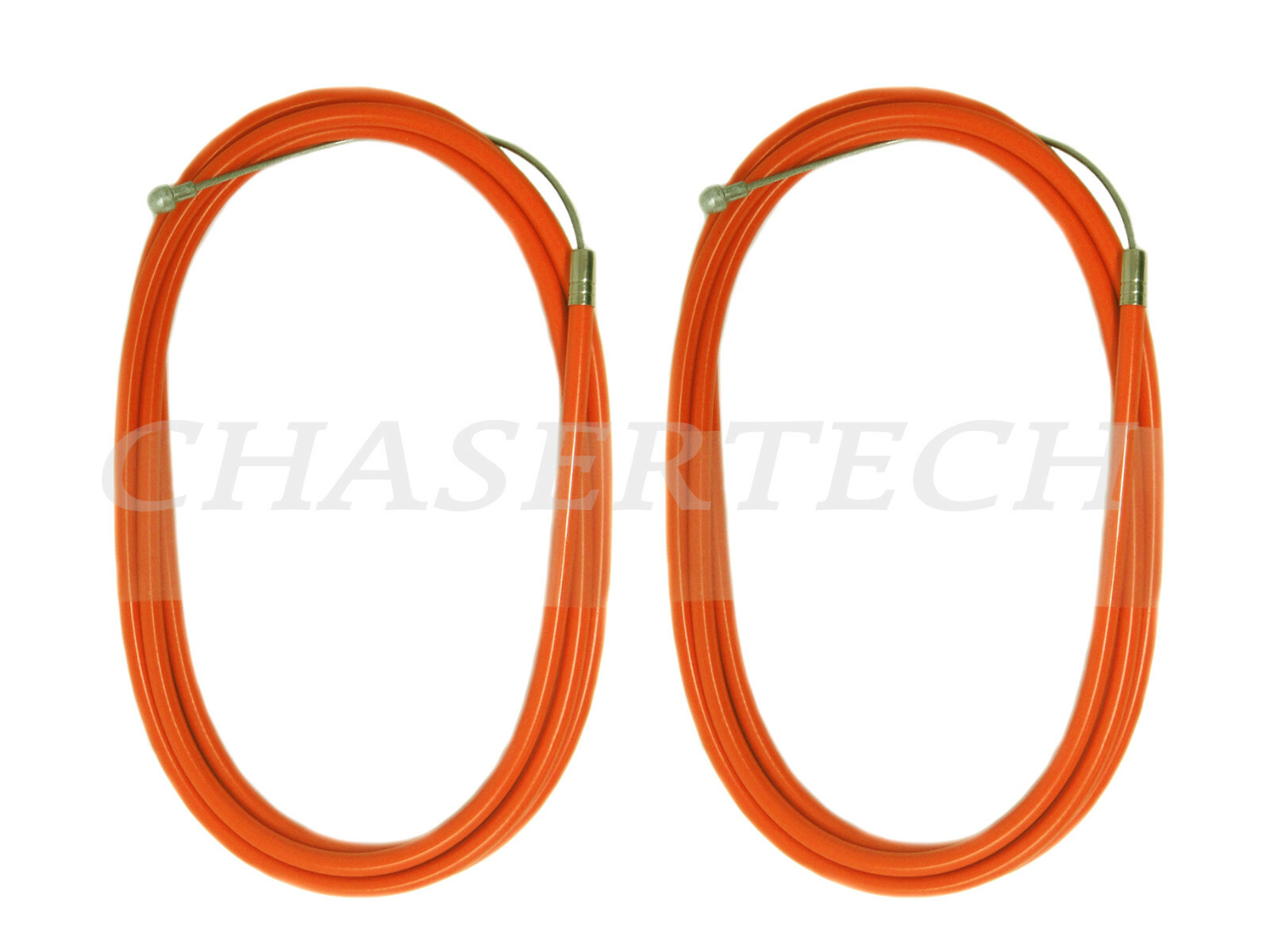 MTB Road BMX Bicycle Bike Universal Brake Cable w/ Housing Orange 2 Pieces