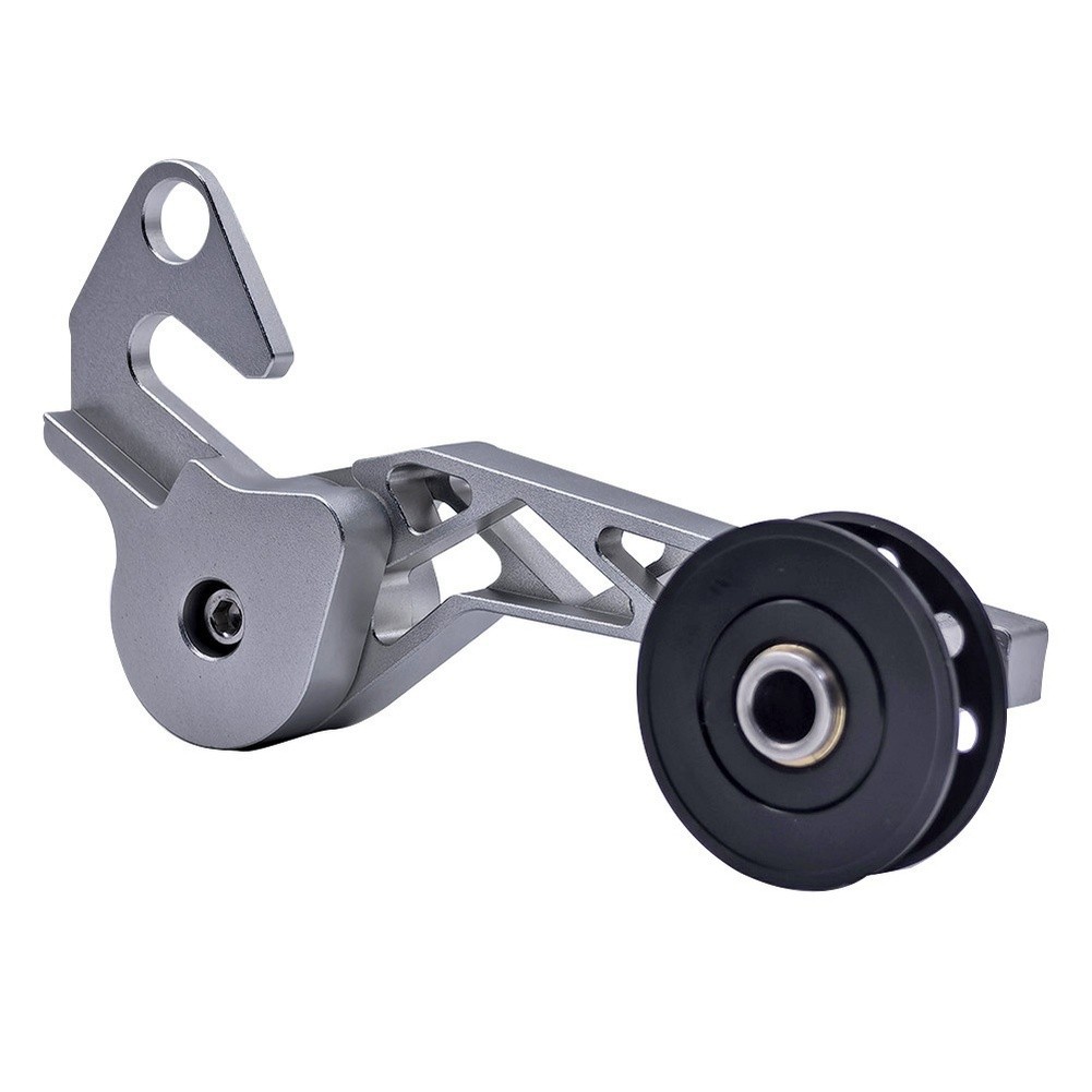 Black or Silver Aluminum Chain Tensioner for Brompton PLine 5/6/7 Speed