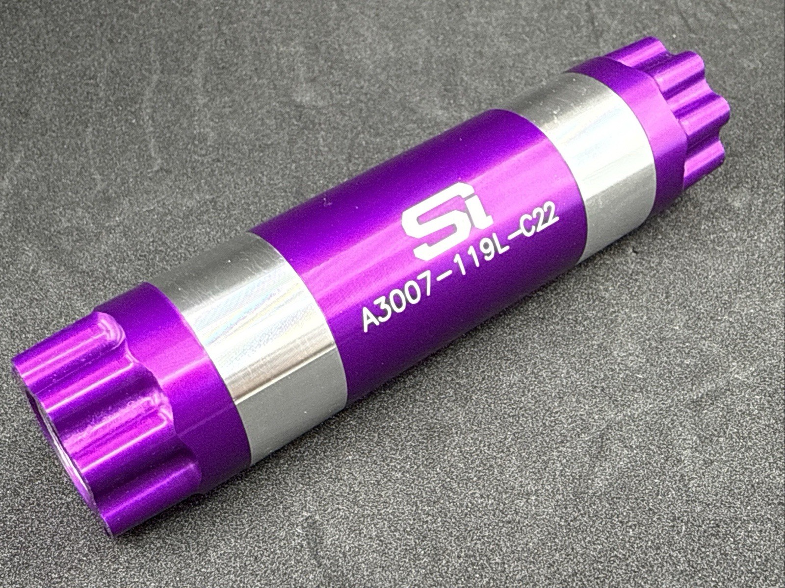 PURPLE Cannondale BB30 Si 119mm Crank Spindle for Si Hollowgram Cranks KP450