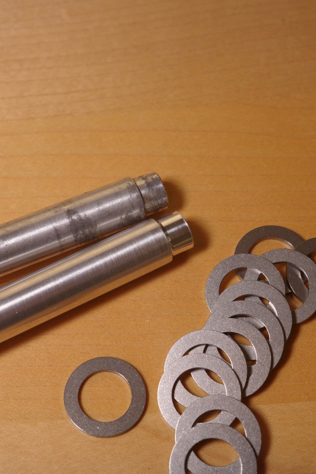 Bullseye rear axle set 135mm MTB. Accurate reproduction conversion