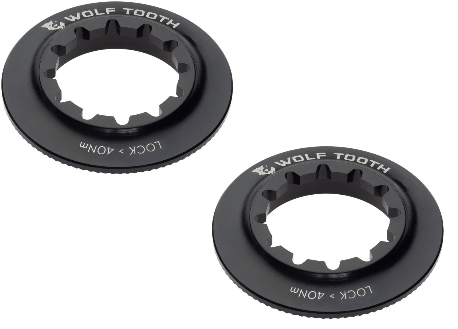 2 PACK Wolf Tooth CenterLock Rotor Lockring | Internal Splined | All Colors