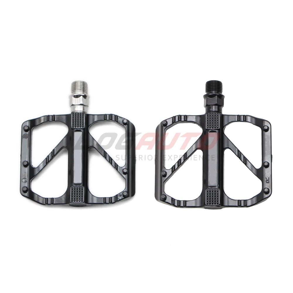 Non-Slip Bike Pedal DU Bearing Lightweight Road Pedals Sealed Flat Platform L+R