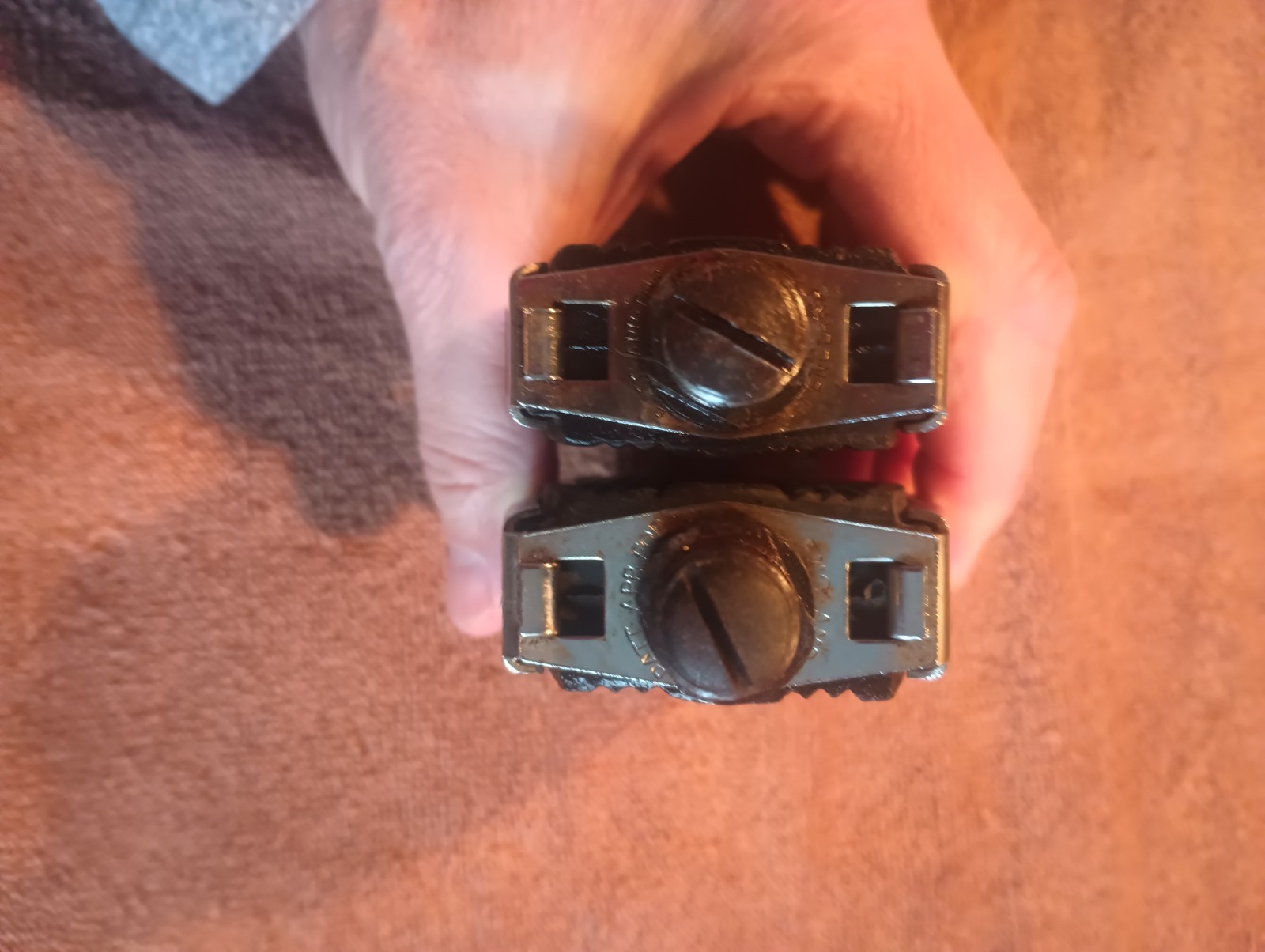 Raleigh Muscle Bike Sprite Bow Logo Pedals