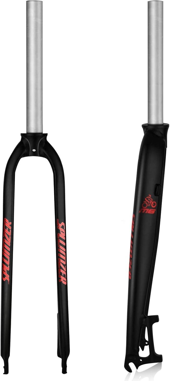 1-1/8″ 26/27.5/29″ Aluminum Alloy Rigid Disc Brake MTB Fork,Mountain Bike Forks