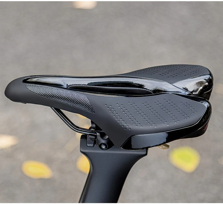 Bicycle Saddle with Dual Tail Lights USB charging PLSELIS MTB Road Bike