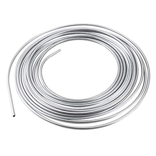 3/16″ Brake Line Kit Steel Tube Roll with Fittings 25 Feet Zinc-coating