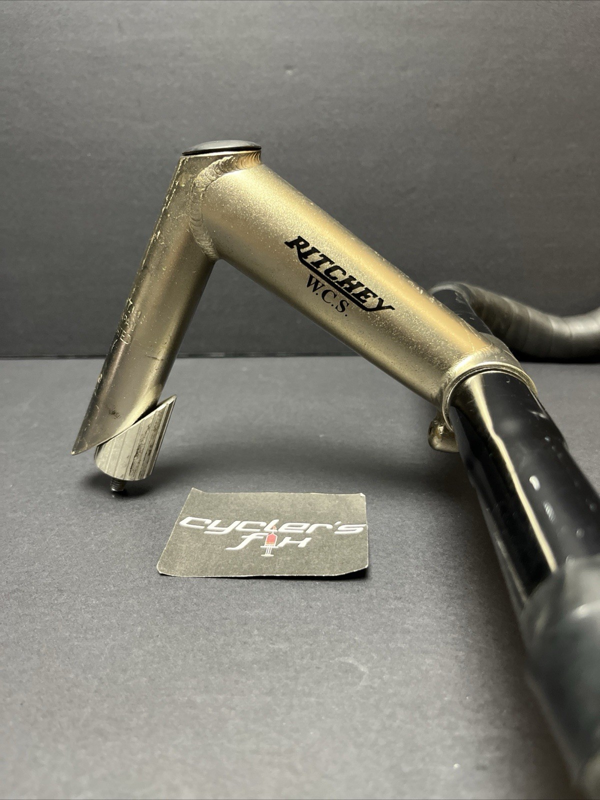 Vintage Rare Ritchey WCS 1” Quill Cr-mo Road Stem 120mm 26.0, 73*Mfg by Nitto