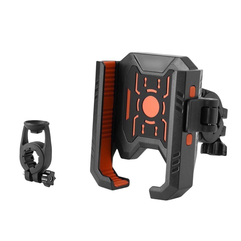 Silicone Phone Holder for Motorcycle Handlebar Mount Fits Most Phone Sizes