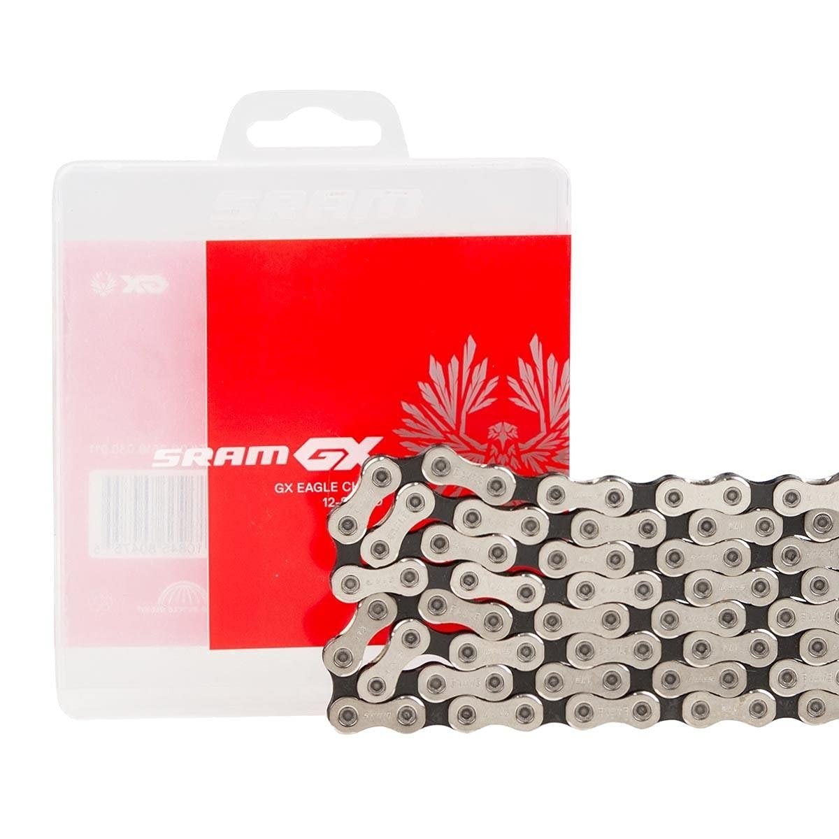 SRAM GX Eagle 12 Speed 126 Links Power Lock Bicycle Chain (00.2518.030.011)