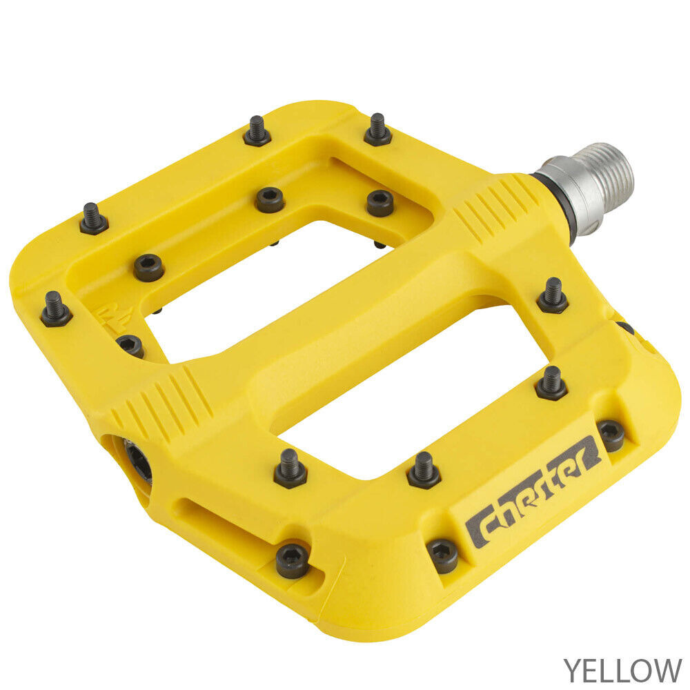 Race Face Chester Platform Pedals 9/16″ Mountain Bike Composit Pedal 9 Colors