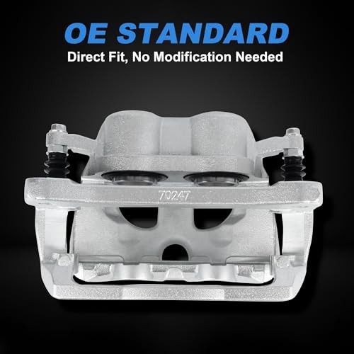 Rear Disc Brake Caliper Assembly with Bracket – Compatible with Dodge Ram