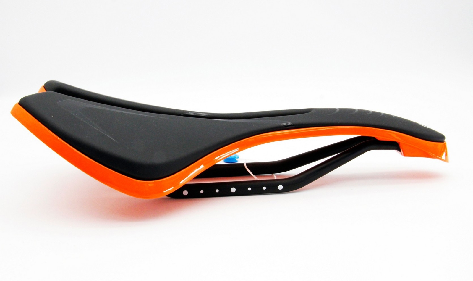 Union Sport Saale Road MTB eBike Bike Full Carbon Saddle Black Orange Seat