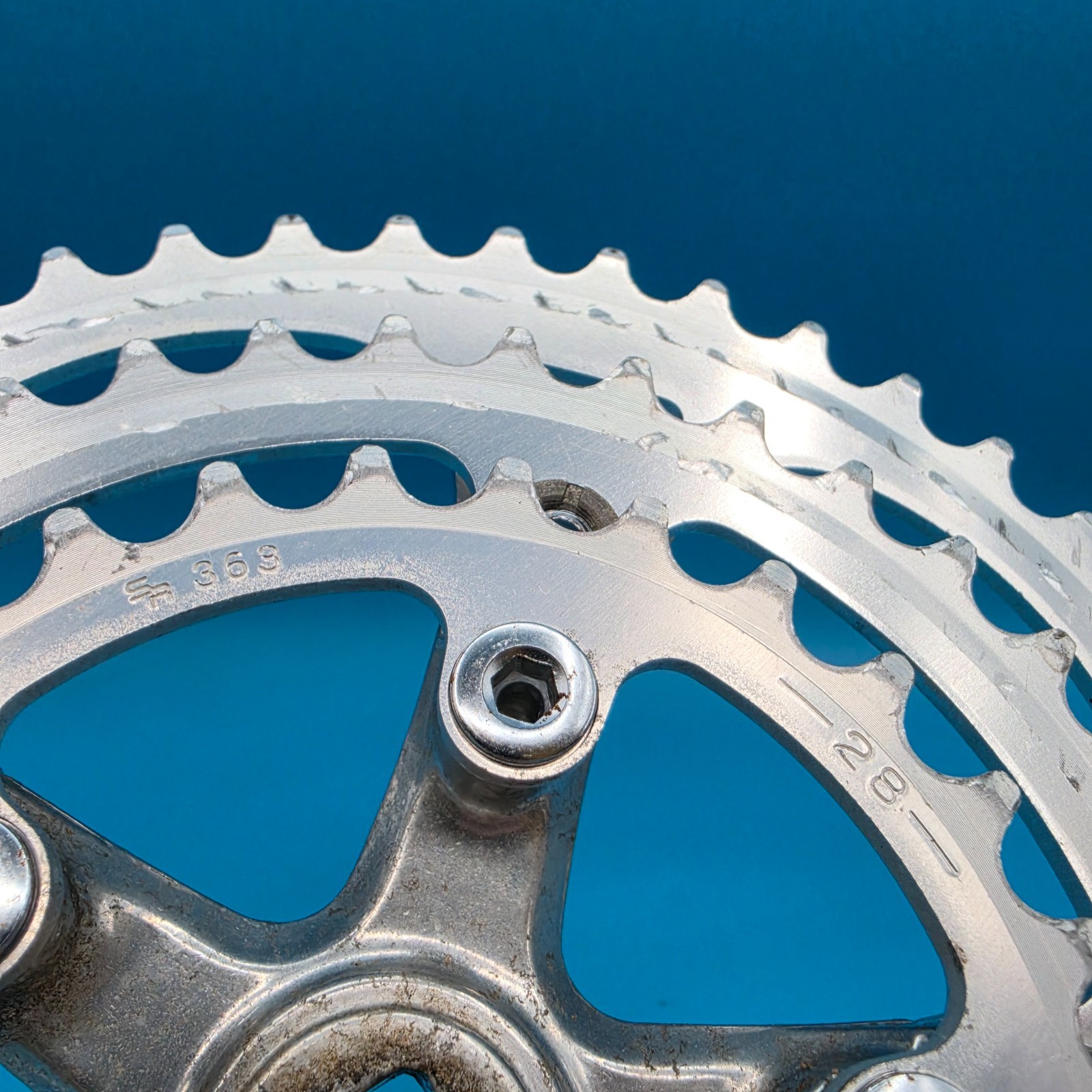 Sakae SX Triple Square Taper Crankset 170mm 28/38/48t 110/74 BCD 5 Bolt g6