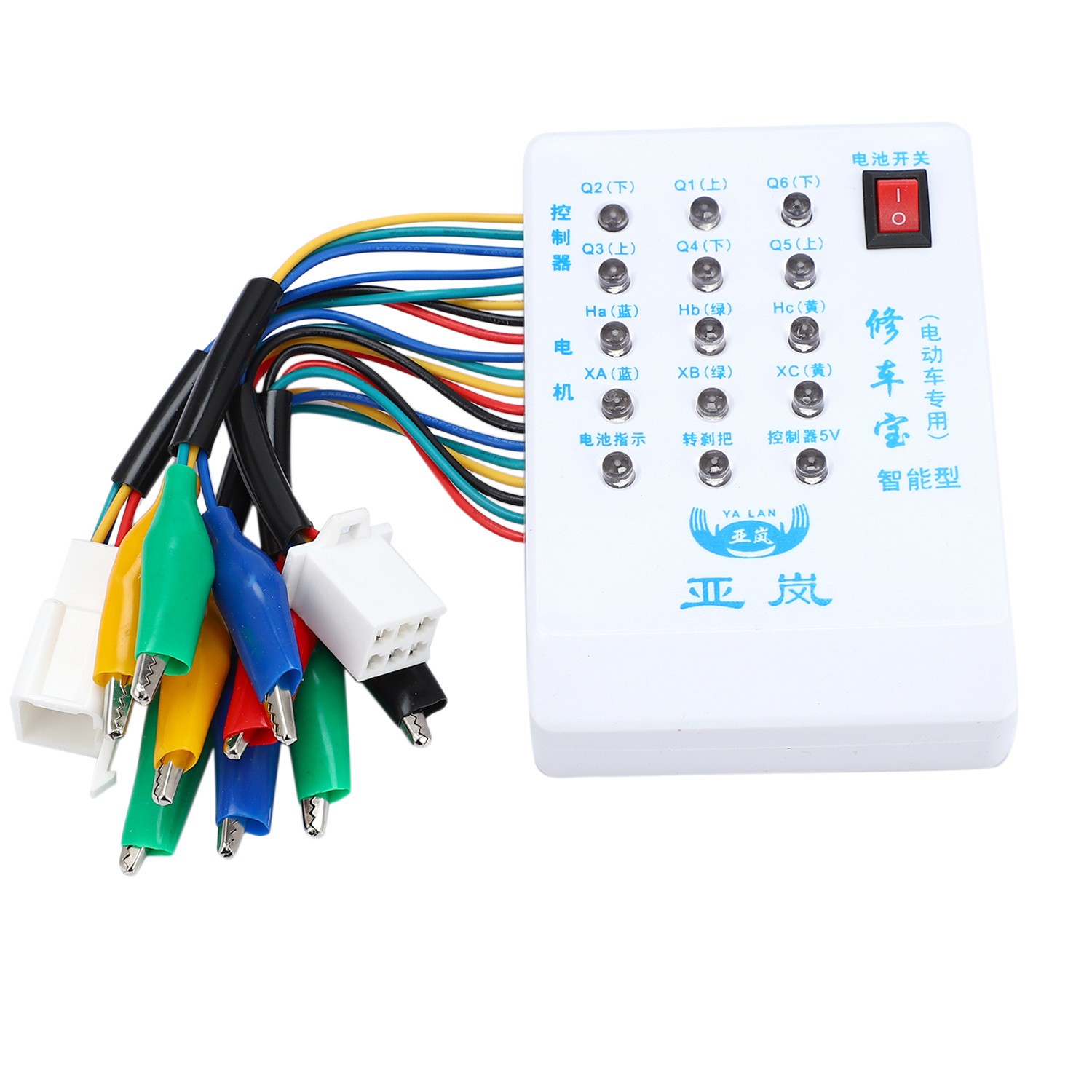 Brushless Motor Controller Tester 24V/36V/48V/60V/72V Electric Car E-Bike9122