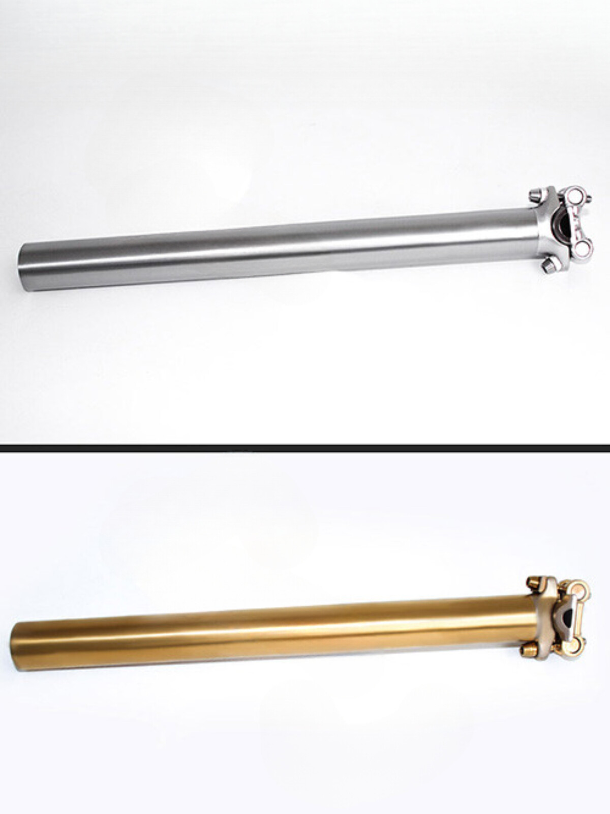 31.6/27.2/30.9/34.9mm Bicycle Bike Titanium Seat post aluminum head 350/400mm