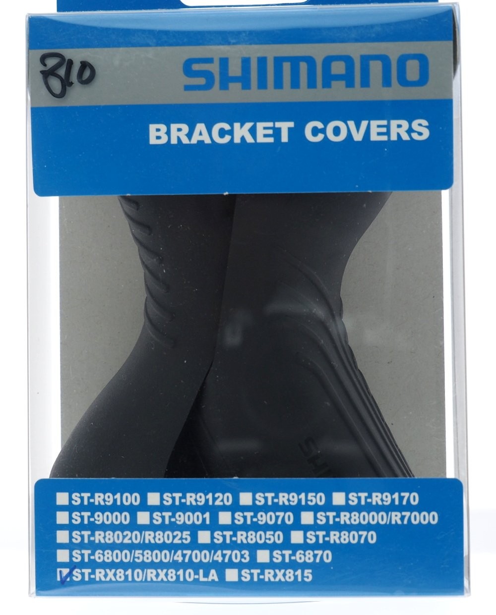 Shimano GRX ST-RX810 Bracket Cover Set Lever Hood Set, Black