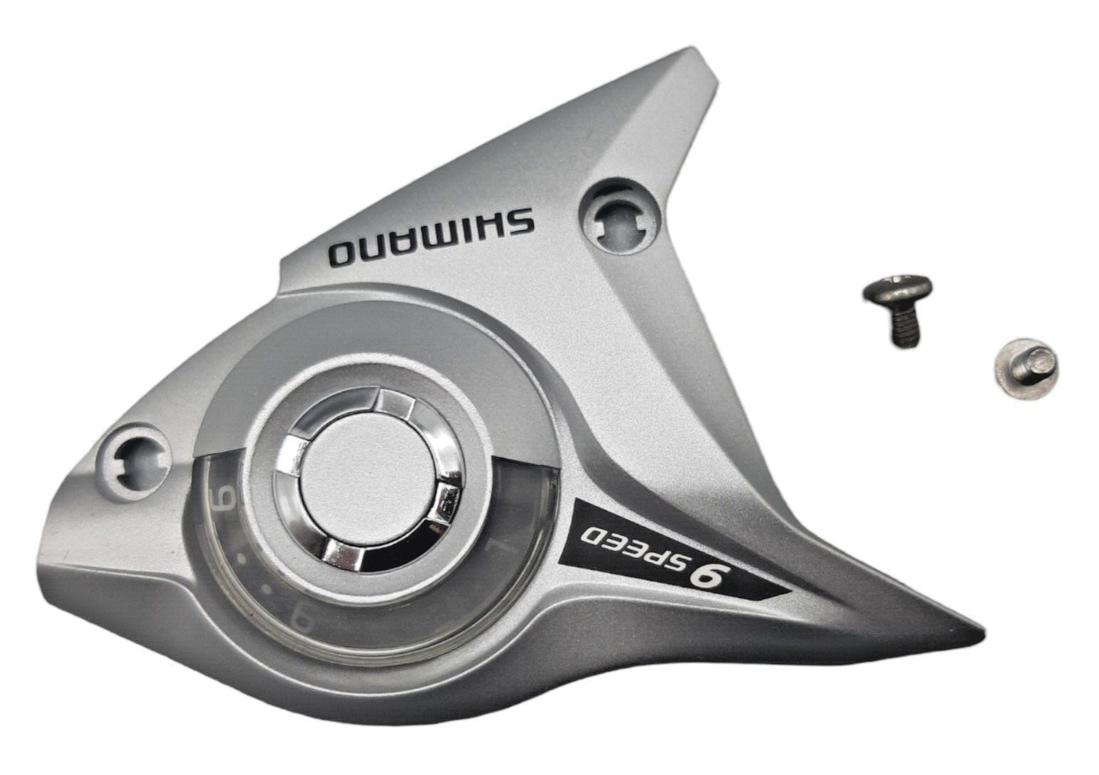 Shimano ST-EF51 Ganganzeige Abdeckung RECHTS Silber oben 9-fach Schalthebel NEU
