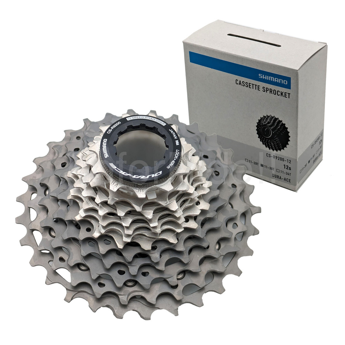 DURA-ACE Shimano CS-R9200-12 Race Bike Cassette 12-Speed 11-30T/11-34T