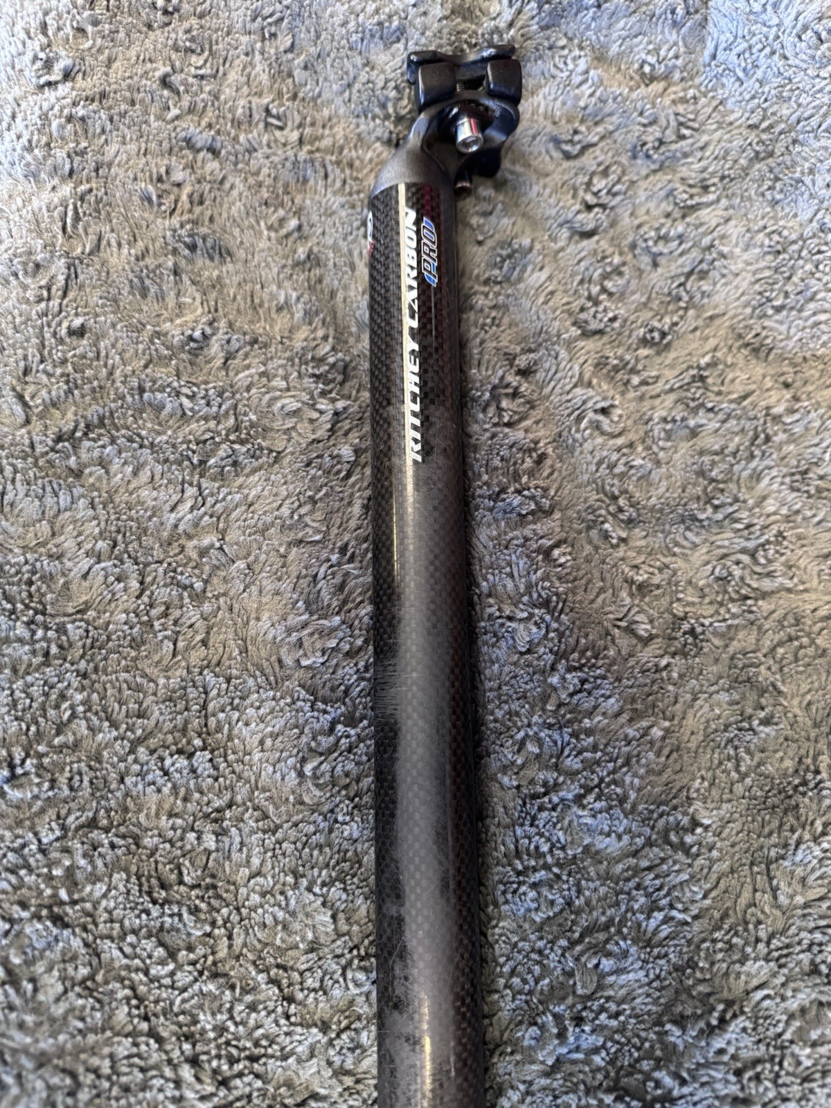 Ritchey Carbon Pro Road Bike Seatpost Carbon Fiber Black Plain Seatpost 31.6