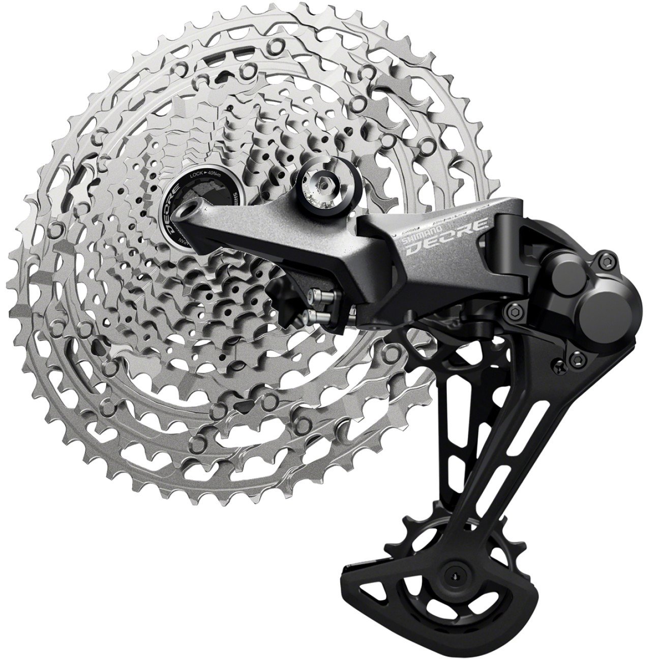Shimano Deore M5100 11-Speed Bike Components BundleCassette & Rear Derailleur