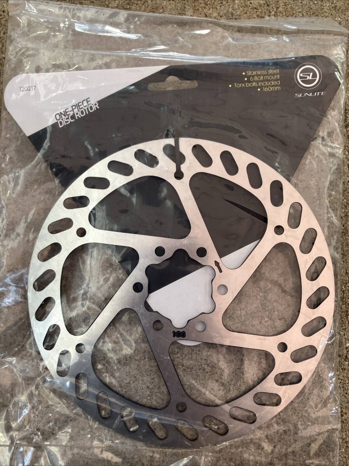 160mm rotor 6 bolt